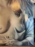 Gregorio Sciltian - Multiplo su Tela - La Velata - immagine 3