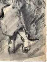 Gianni Vagnetti - Tecnica mista su carta - Anni 30 - immagine 4