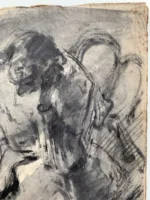 Gianni Vagnetti - Tecnica mista su carta - Anni 30 - immagine 5