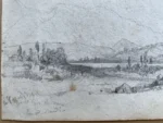 Frederic de Mercey - Paysage - Carboncino - immagine 4