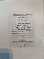 Gastone Biggi - Olio su cartoncino - Archiviato - No Mambor Schifano Perilli - immagine 12