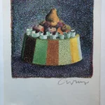 Fotolitografia Bruno Caruso "Gola" - Firmata - Bolaffi Arte