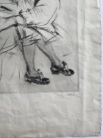 Jacques Villon - La Grande Soeur - Puntasecca - 1904 - immagine 3