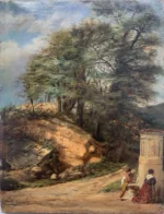 Luigi Sacchi - Olio su tela - Pittore Lombardo - Lugano