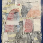 Giuseppe Rovesti - Collage su carta - 1995 - No Rotella