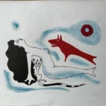 Maurice Henry - Litografia - 1974